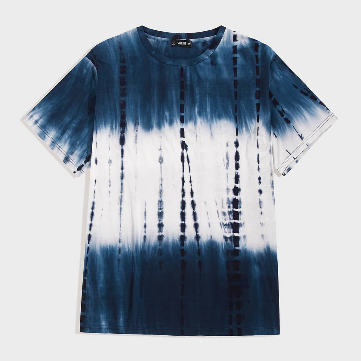 

Guys Short Sleeve Tie Dye Top, Multicolor
