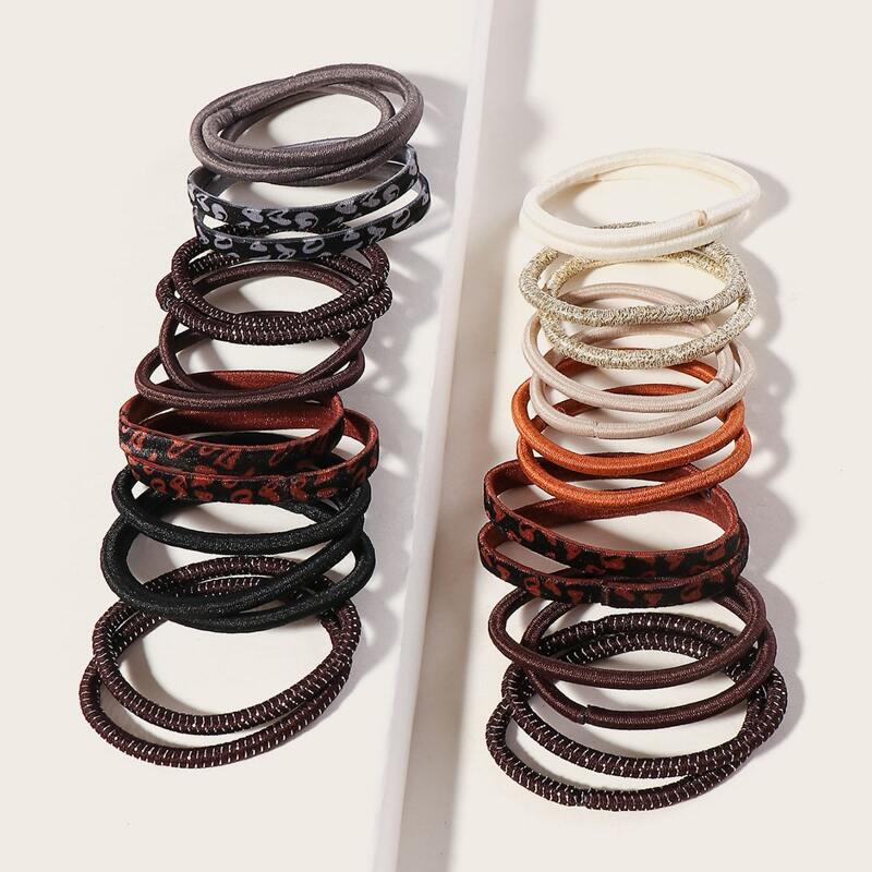 

30pcs Hair Tie Set, Multicolor