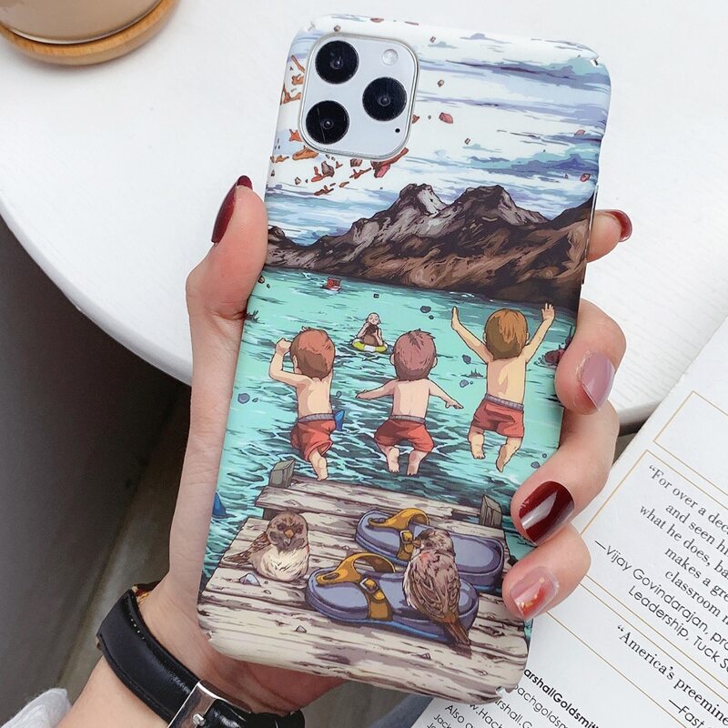 

Cartoon Pattern iPhone Case, Multicolor