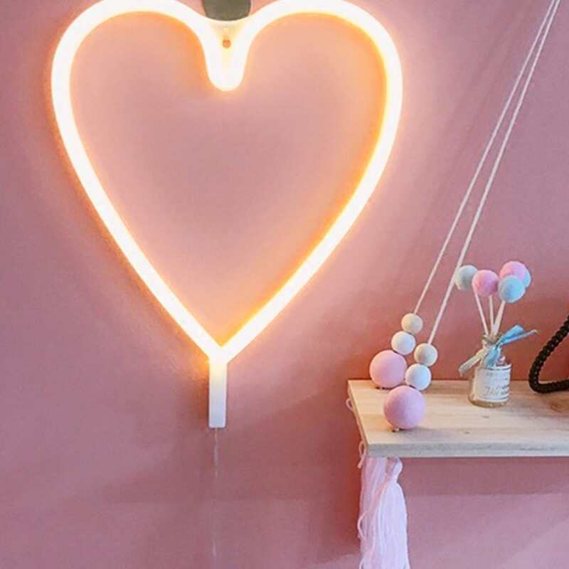

Heart Shaped Wall Lamp, Yellow