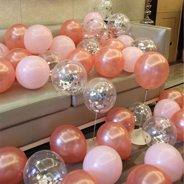 

30pcs Holiday Decorative Balloon Set, Multicolor