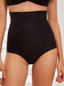 Bragas fajas unicolores - Negro - Ver 3