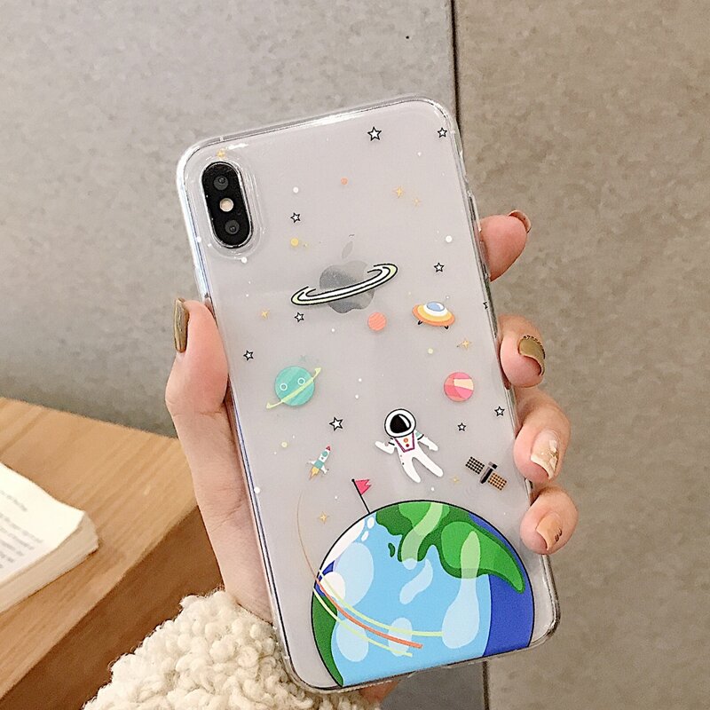 

Astronaut Print iPhone Case, Multicolor