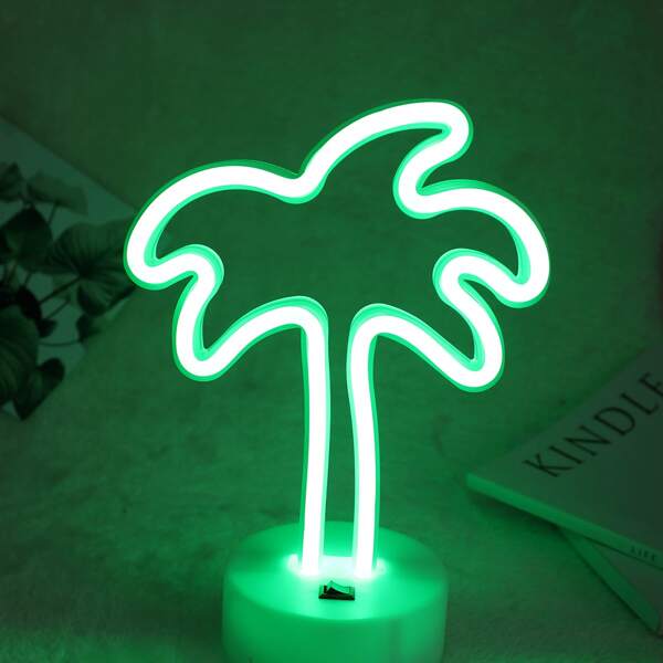 

Coconut Tree Shaped Night Light, Green
