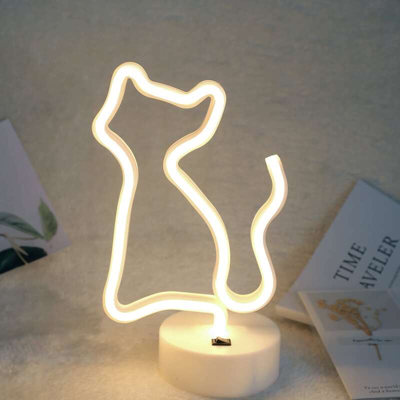

Cat Shaped Night Light, Yellow