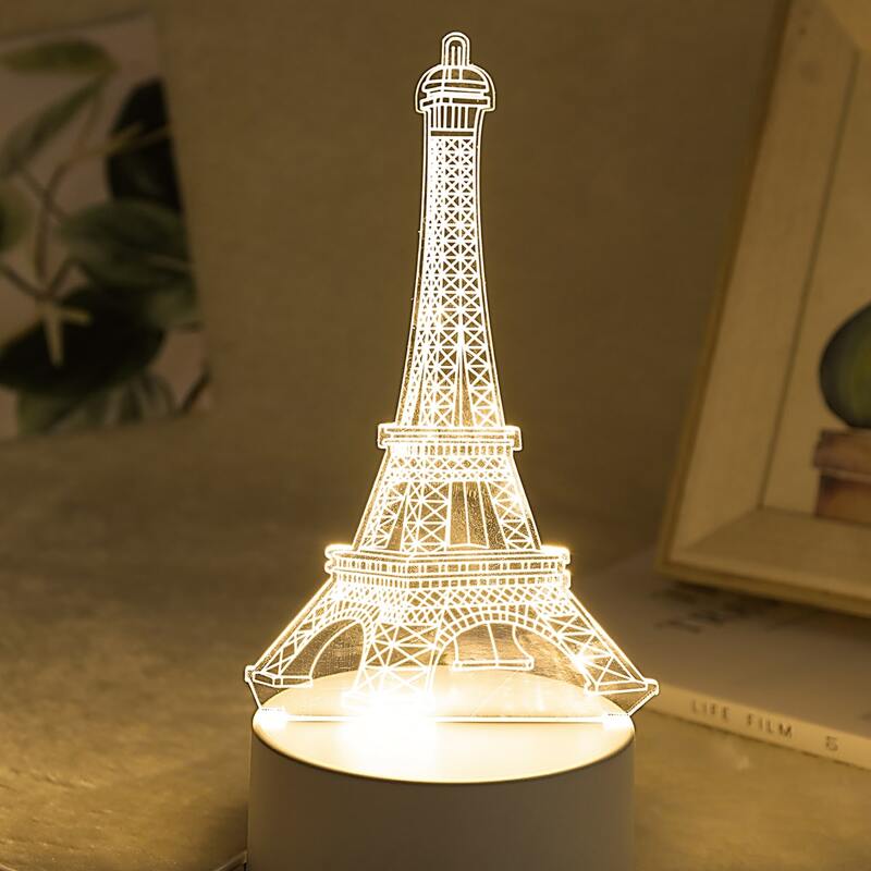 

Eiffel Tower Shaped Table Light, Beige