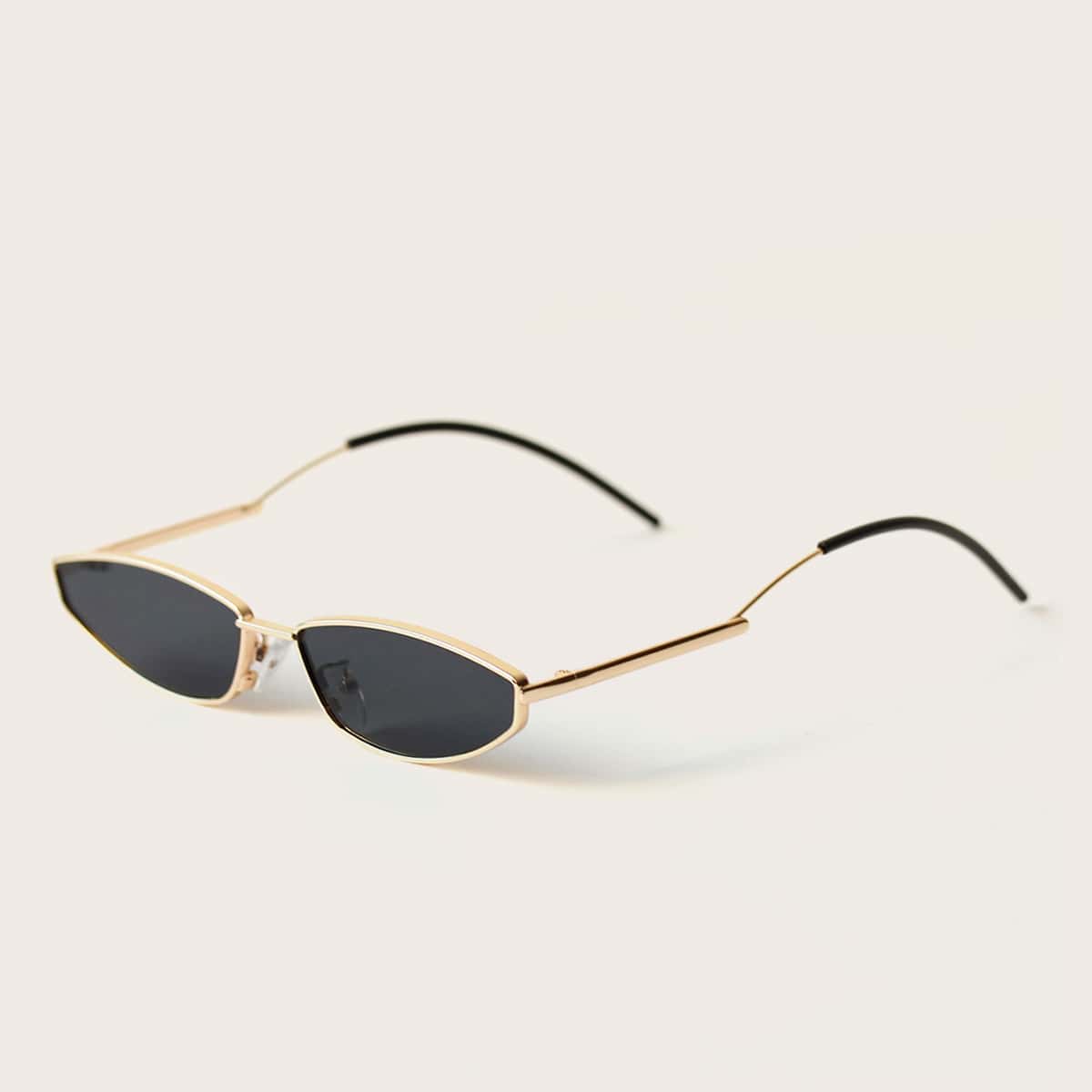 

Metal Frame Sunglasses, Black
