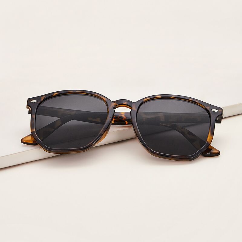 

Leopard Frame Sunglasses, Multicolor