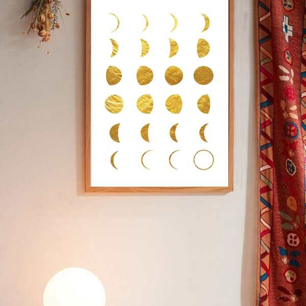 

Moon Wall Art Print Without Frame