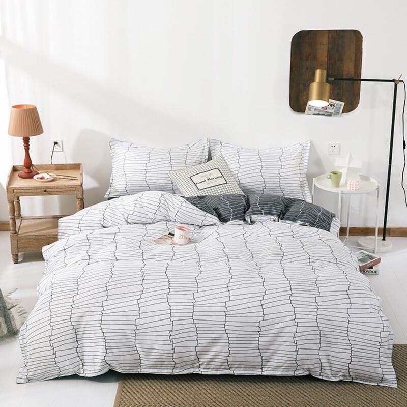 

Hand Drawn Rectangle Print Sheet Set Without Filler, Black and white