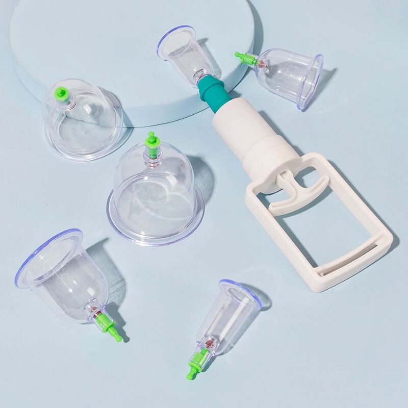 

7pcs Vacuum Cupping Device, Clear