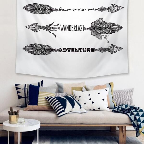 

Feather Arrow Design Tapestry