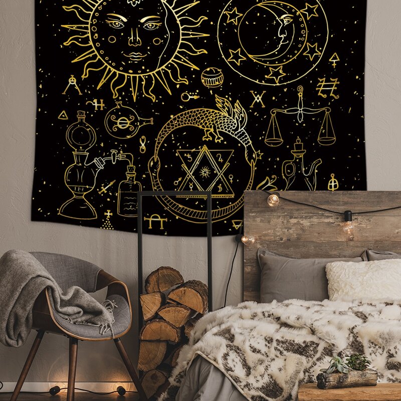 

Sun & Moon Print Tapestry