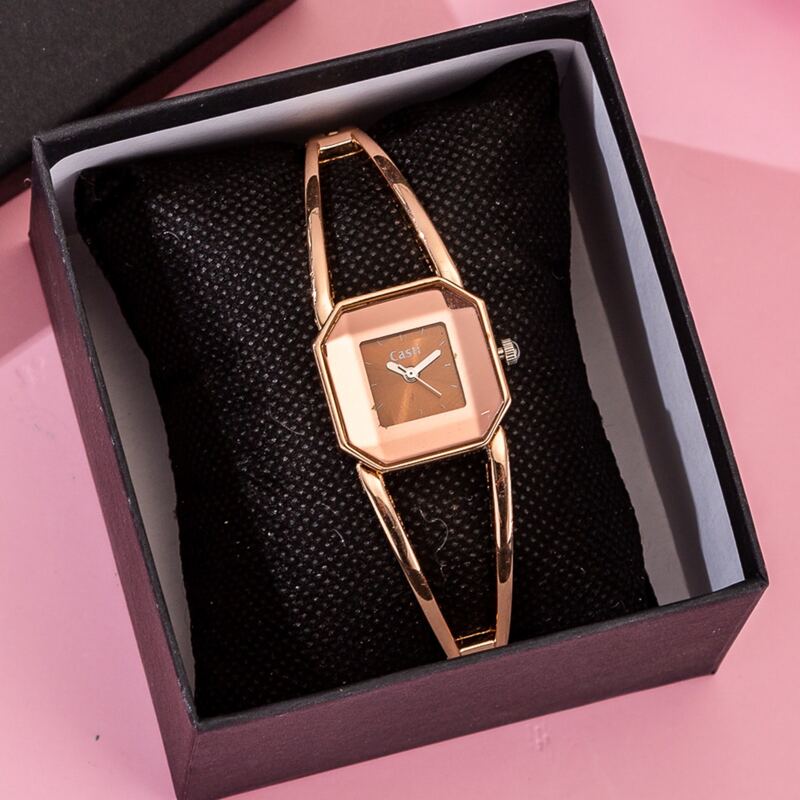 

Simple Square Dial Hollow Bracelet Watch
