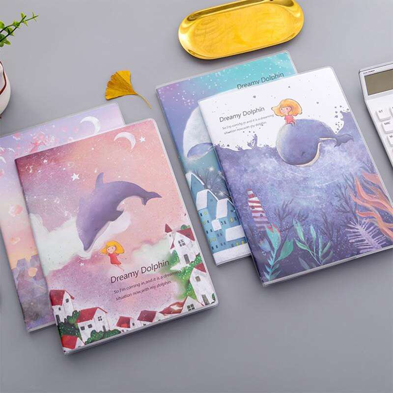 

4pcs Cartoon Graphic Notebook