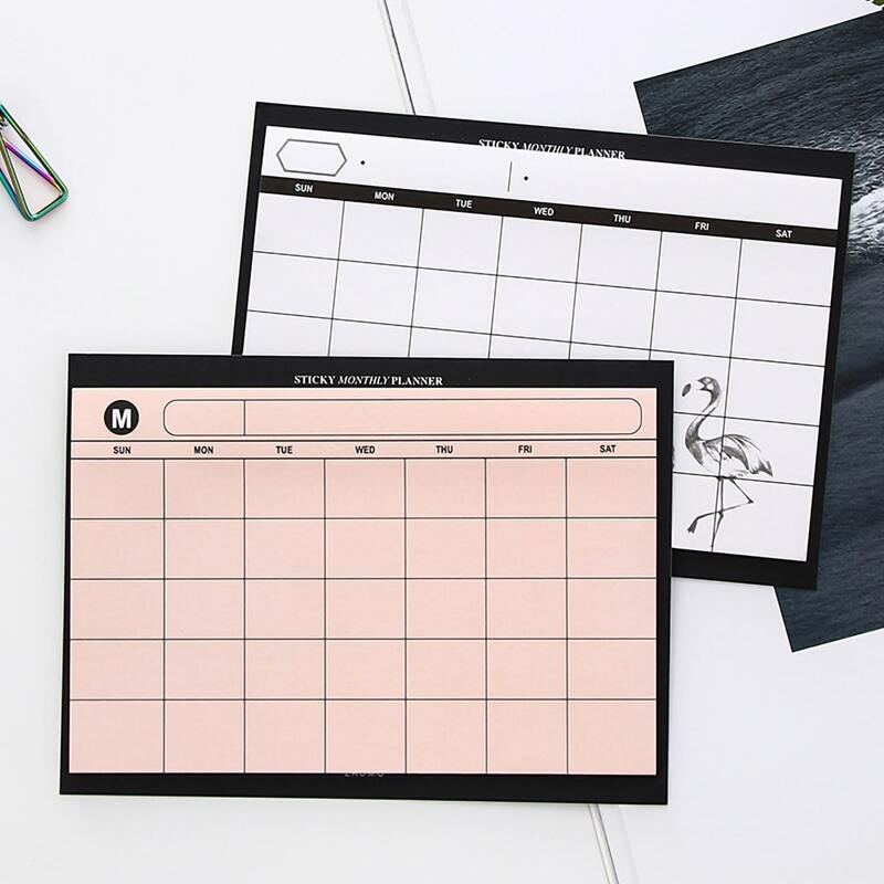 

1pack Weekly Plan Notebook, Multicolor