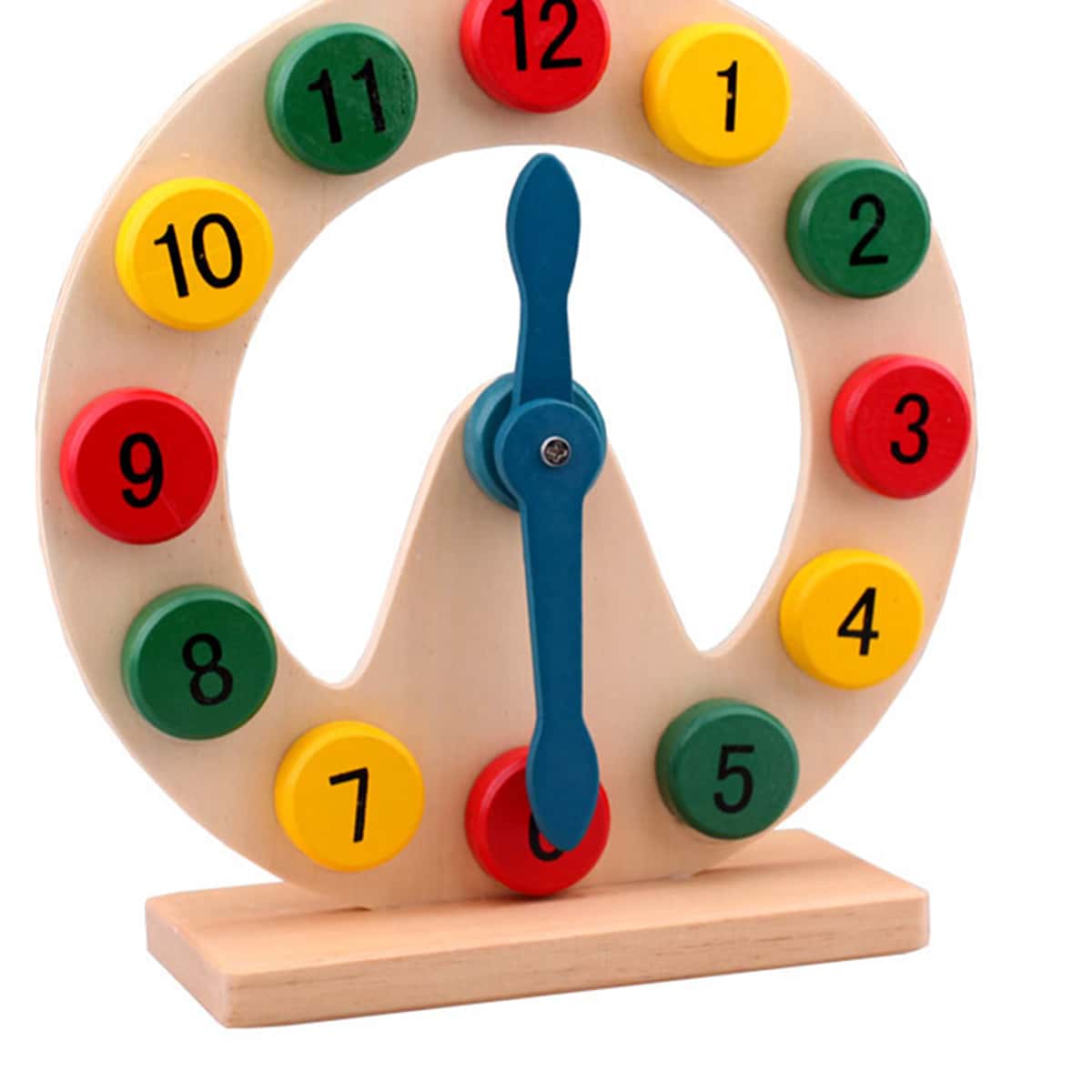 

Kids Educational Wooden Learning Clock