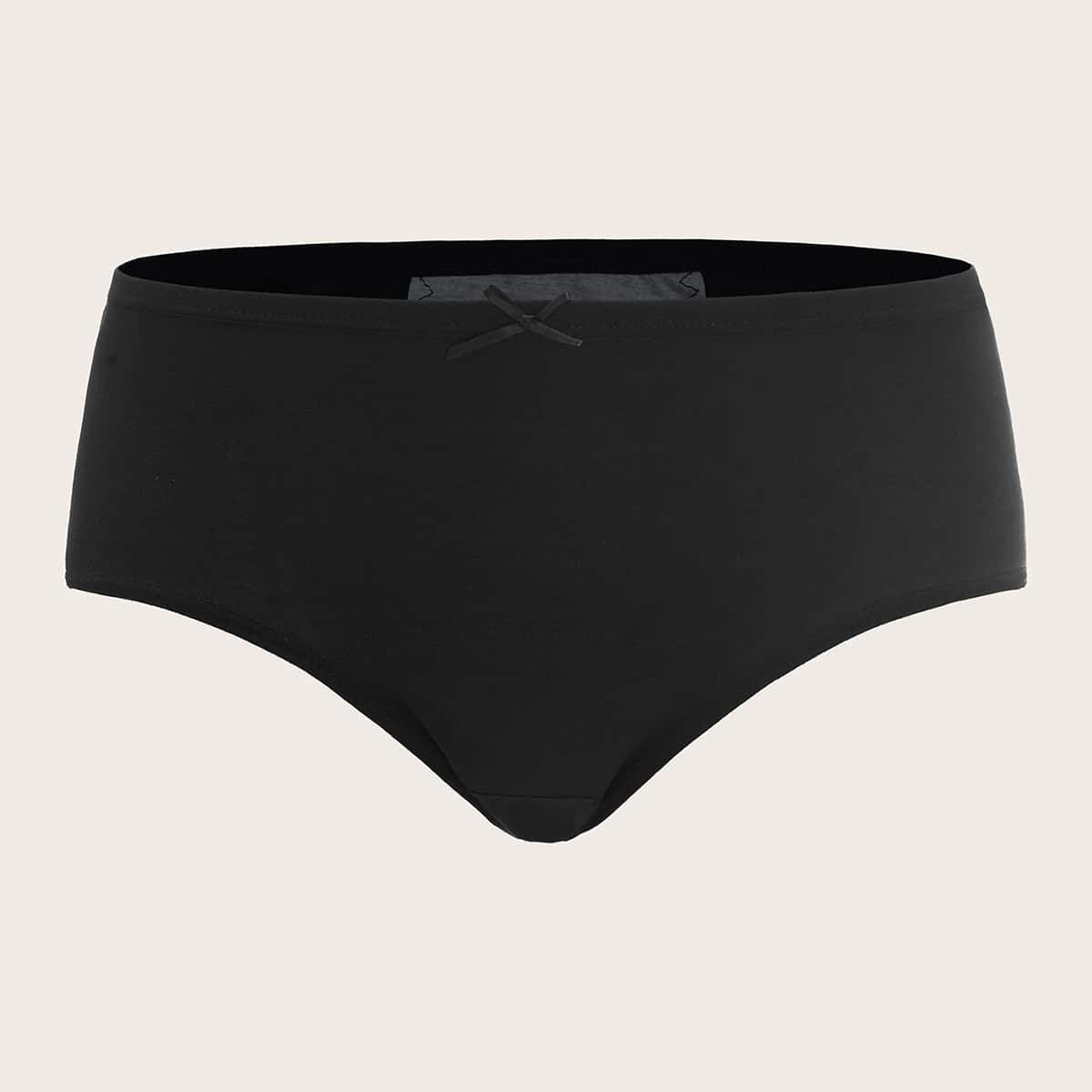 

Solid Menstrual Panty, Black