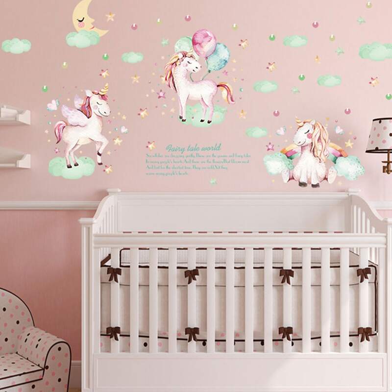 

Unicorn Print Wall Sticker