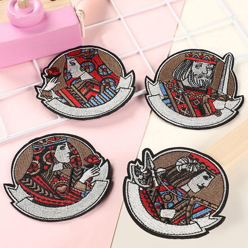 

1pc Poker Design Cloth Sticker