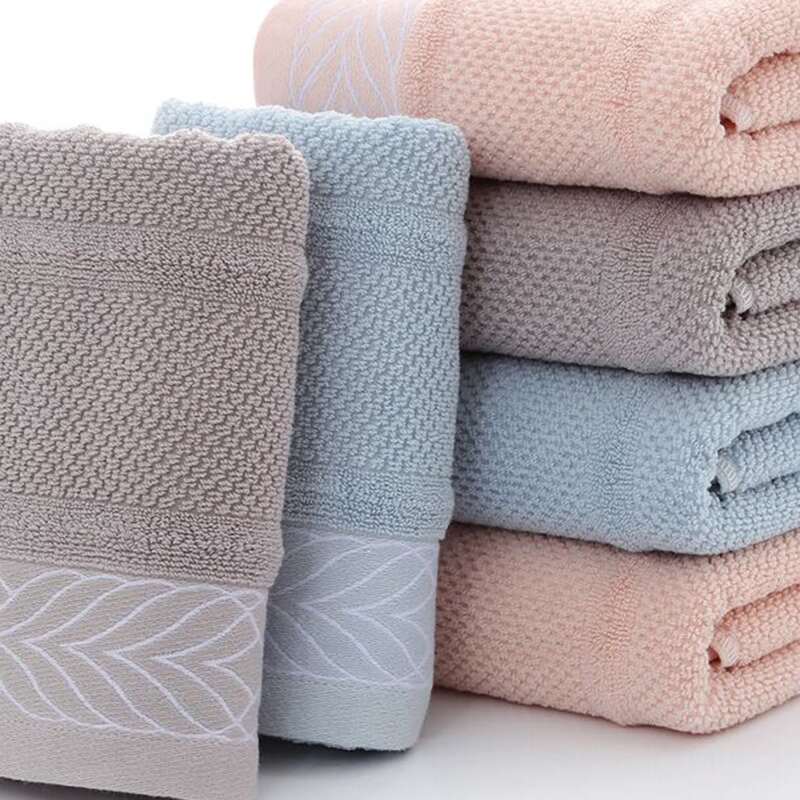 

1pc Solid Absorbent Face Towel, Multicolor