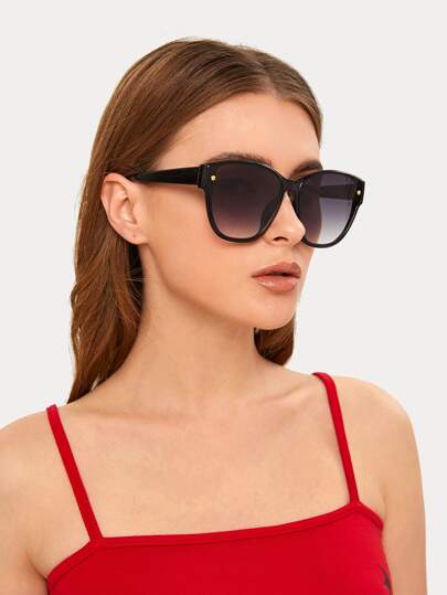 Rivet Acrylic Frame Sunglasses