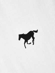 Manfinity Men Horse Print Top - White - View 3