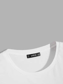 Manfinity Men Horse Print Top - White - View 4