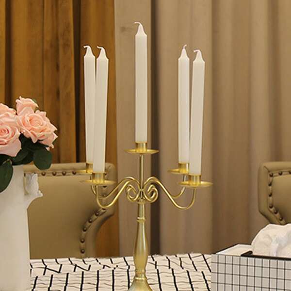 

Vintage Metal Candle Holder