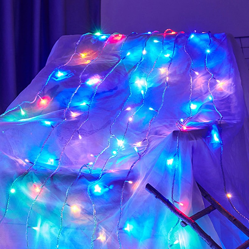 

100pcs Colorful String Light, Multicolor
