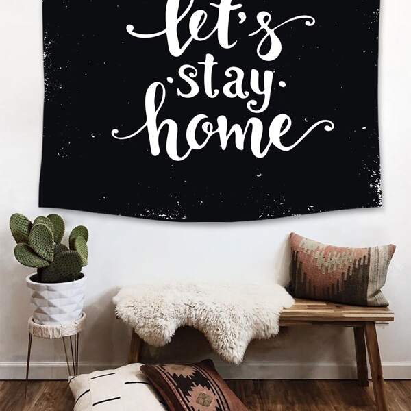 

Letter Graphic Tapestry