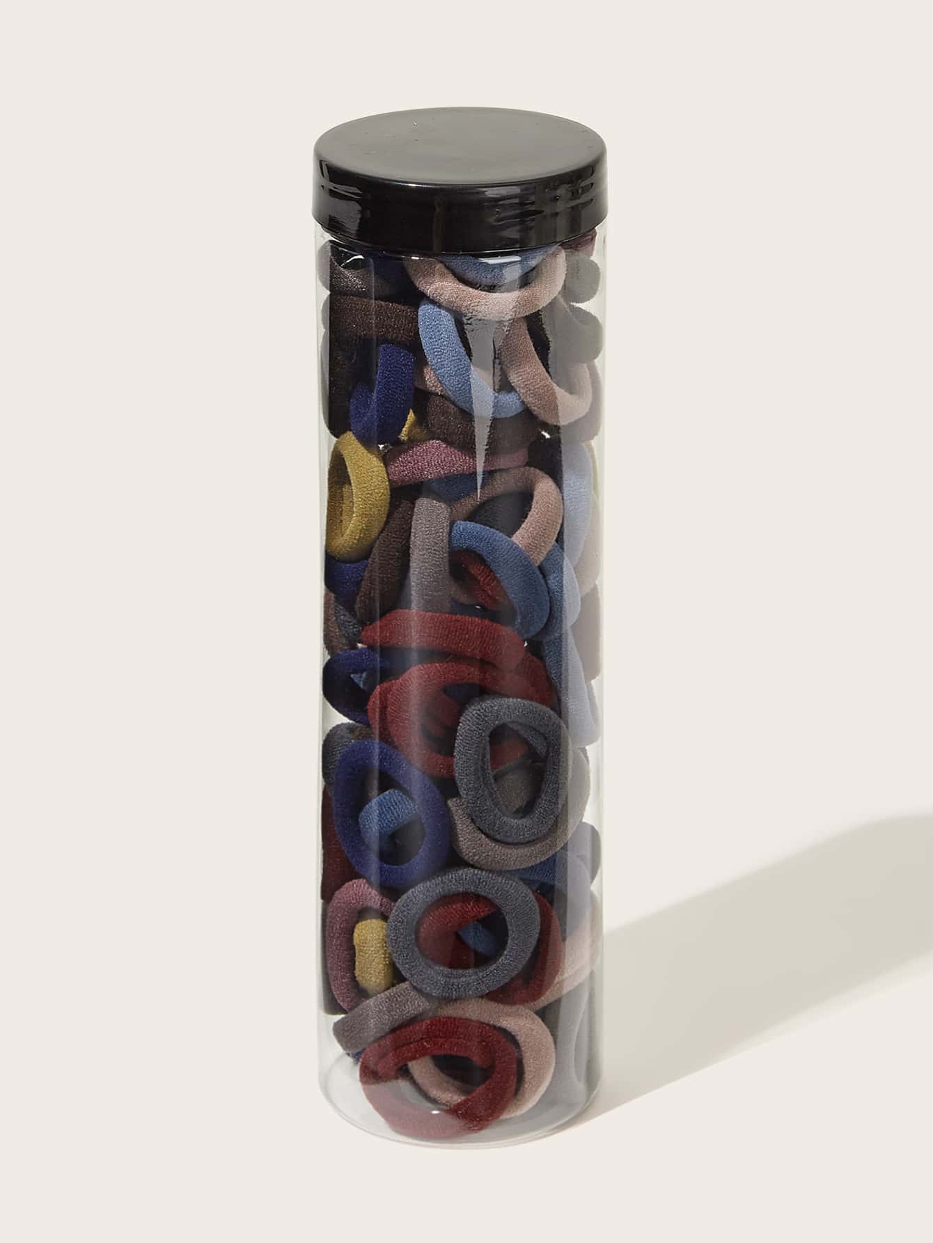 100pcs Simple Solid Hair Tie Casual,Woman Head Accessories, Woman Hair Accessories Ponytail Holders Hair Elastics Hair Rubber Bands Scrunchies Hair Rope Elastic Hair Tie, Hair Bobbles Hair Ties Gym Beauty Makeup Woman Accessories Elastic Band,Summer,Holiday,Travel