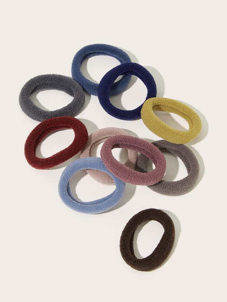 100pcs Simple Solid Hair Tie Casual,Woman Head Accessories, Woman Hair Accessories Ponytail Holders Hair Elastics Hair Rubber Bands Scrunchies Hair Rope Elastic Hair Tie, Hair Bobbles Hair Ties Gym Beauty Makeup Woman Accessories Elastic Band,Summer,Holiday,Travel