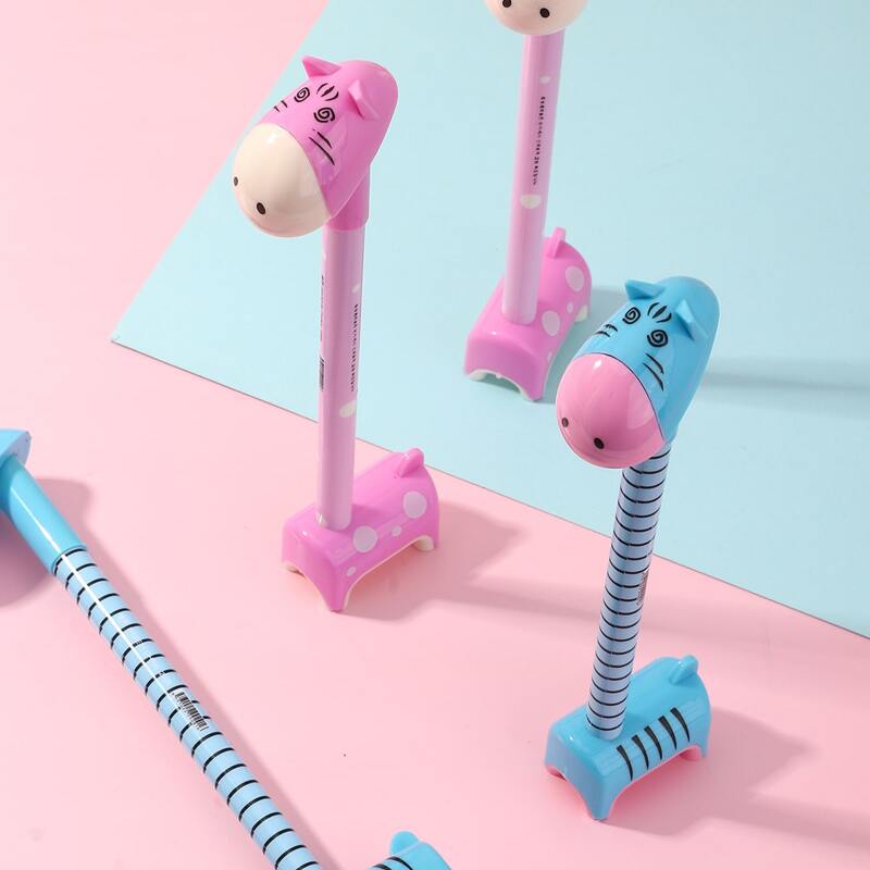 

4pcs Random Donkey Shaped Vertical Gel Pen
