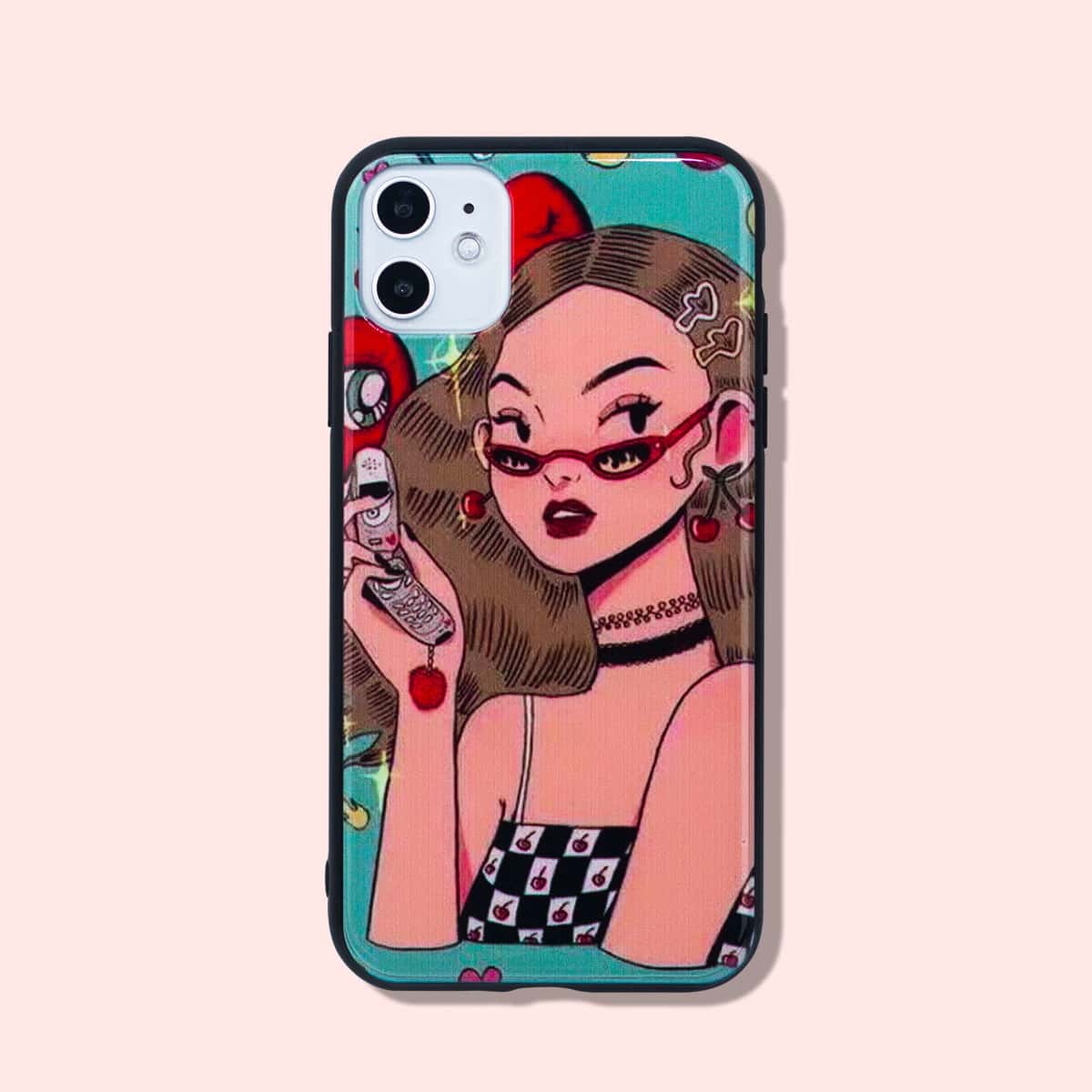 

Girl Print iPhone Case, Multicolor