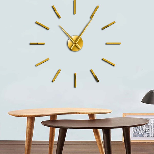 

1pc Modern Design Diy Wall Clock, Multicolor