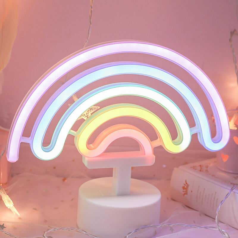 

Rainbow Shaped Night Light, Multicolor
