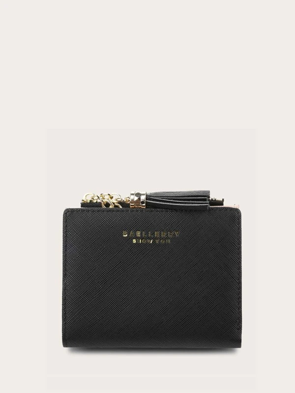black fold over purse