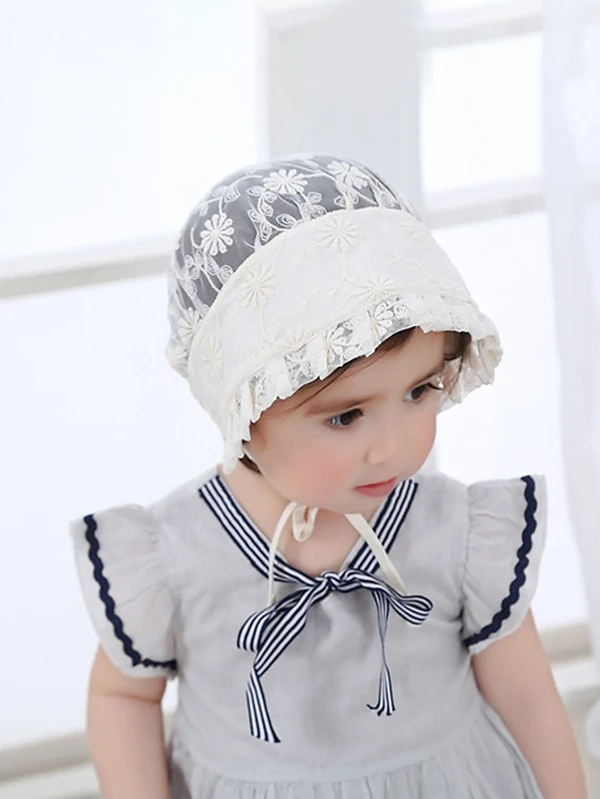 baby lace hat