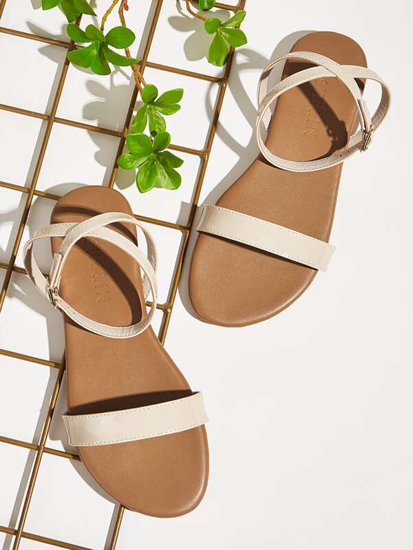shein flat sandals