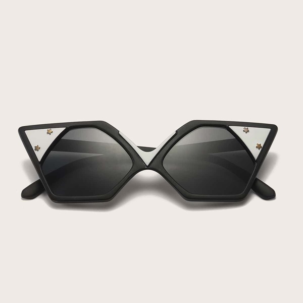 

Cat Eye Sunglasses With Case, Black