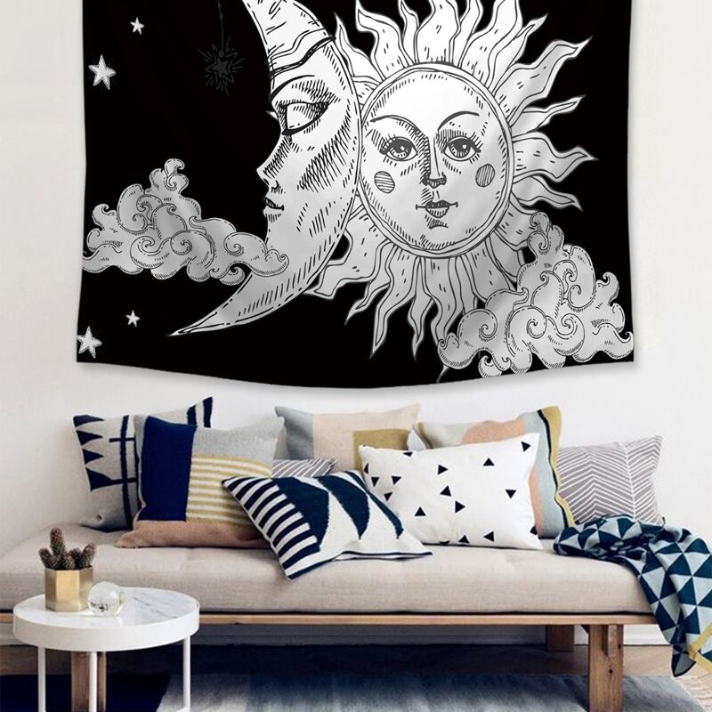 

Sun & Moon Print Tapestry