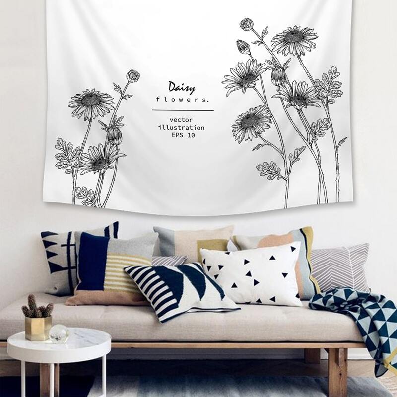 

Sunflower Print Tapestry