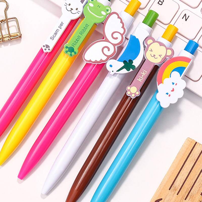 

6pcs Random Cartoon Gel Pen