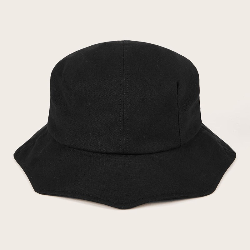

Solid Bucket Hat, Black