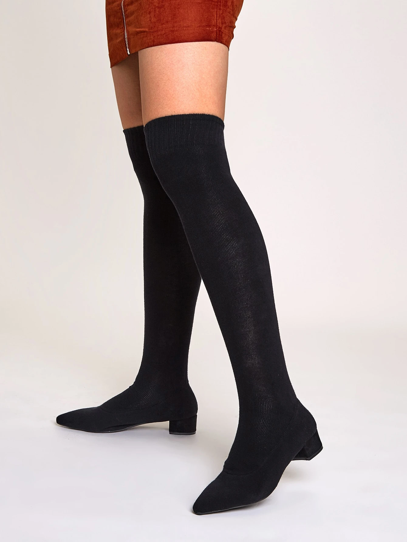 over the knee sock boots