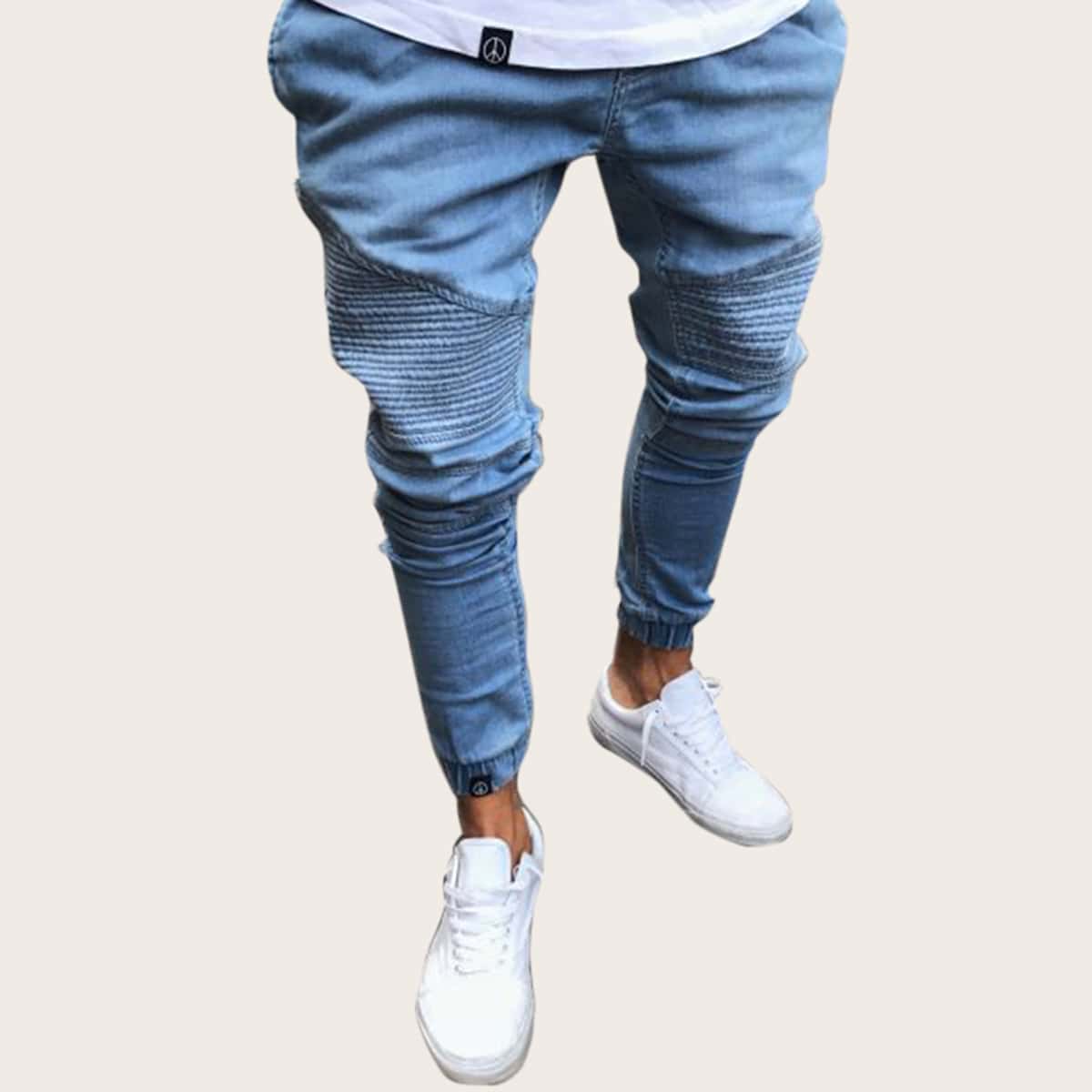

Guys Washed Skinny Jeans, Blue