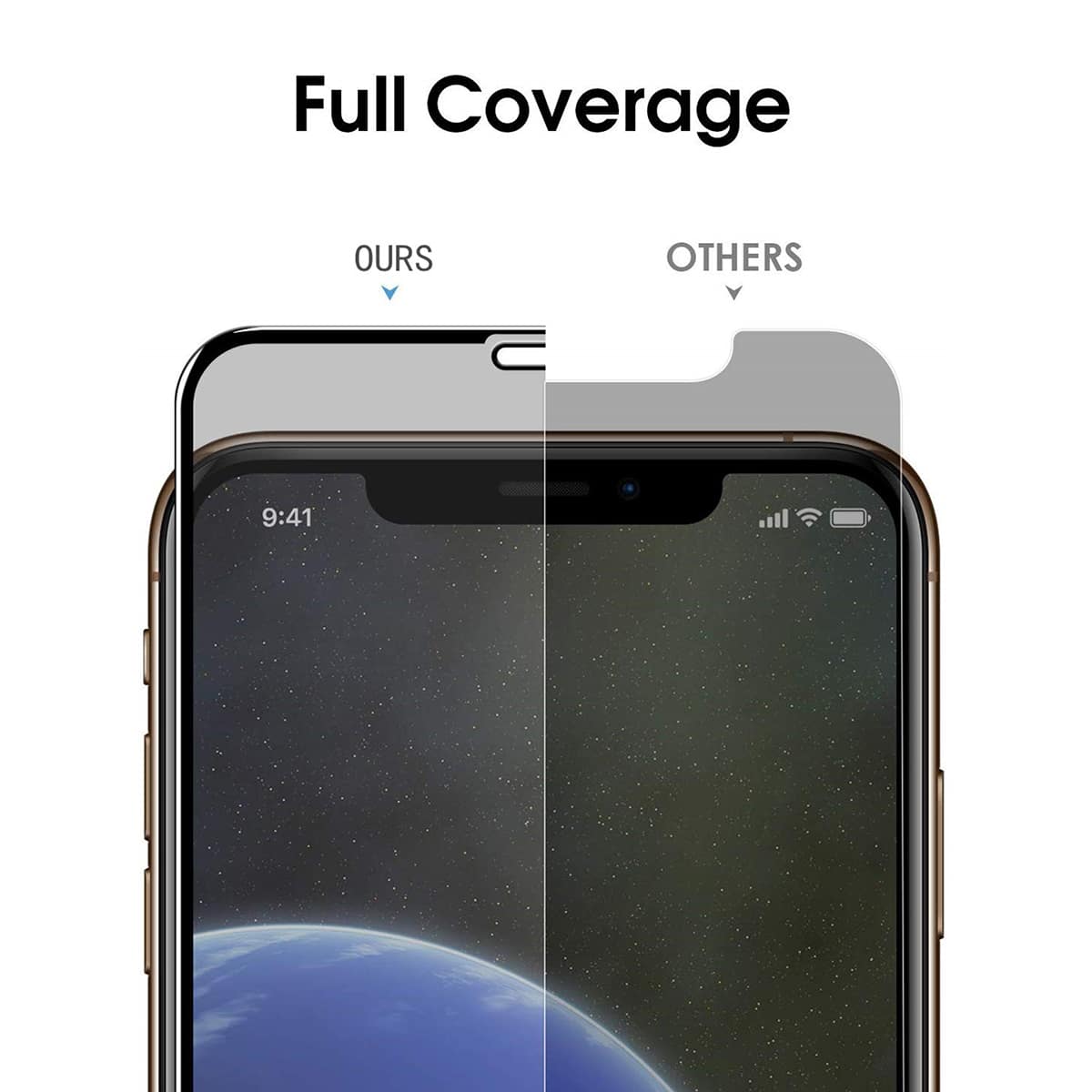 

1pc Anti-peep iPhone Screen Protector