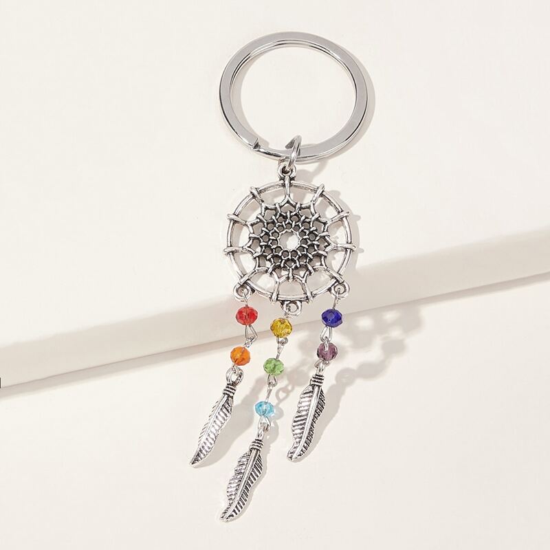 

Dreamcatcher Charm Keychain, Multicolor
