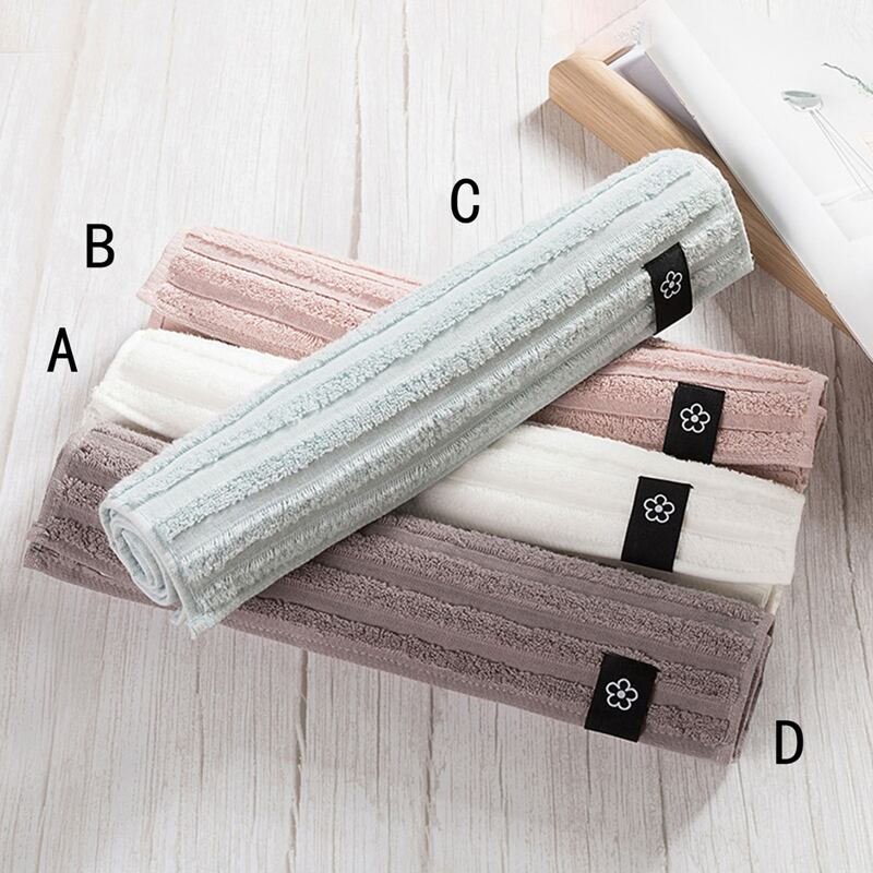 

1pc Solid Face Towel, Multicolor